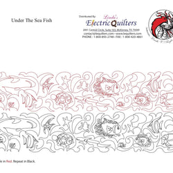 048 Under The Sea Fish Pantograph by Linda V. Taylor