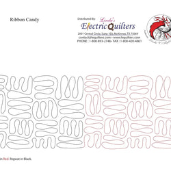049 Ribbon Candy Pantograph by Linda V. Taylor