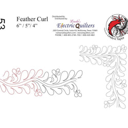 053 Feather Curl Pantograph by Linda V. Taylor