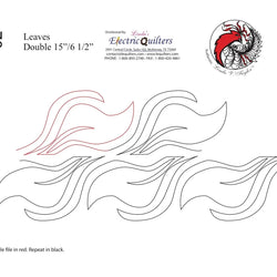 070 Leaves Pantograph by Linda V. Taylor