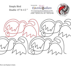 071 Simple Bird Pantograph by Linda V. Taylor