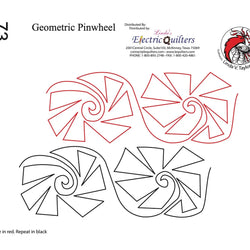 073 Geometric Pinwheel Pantograph by Linda V. Taylor