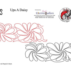 083 Ups A Daisy Pantograph by Linda V. Taylor