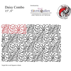 085 Daisy Combo Pantograph by Linda V. Taylor