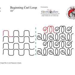 089 Beginning Curl Loop Pantograph by Linda V. Taylor