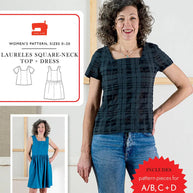 Laureles Square-Neck Top and Dress