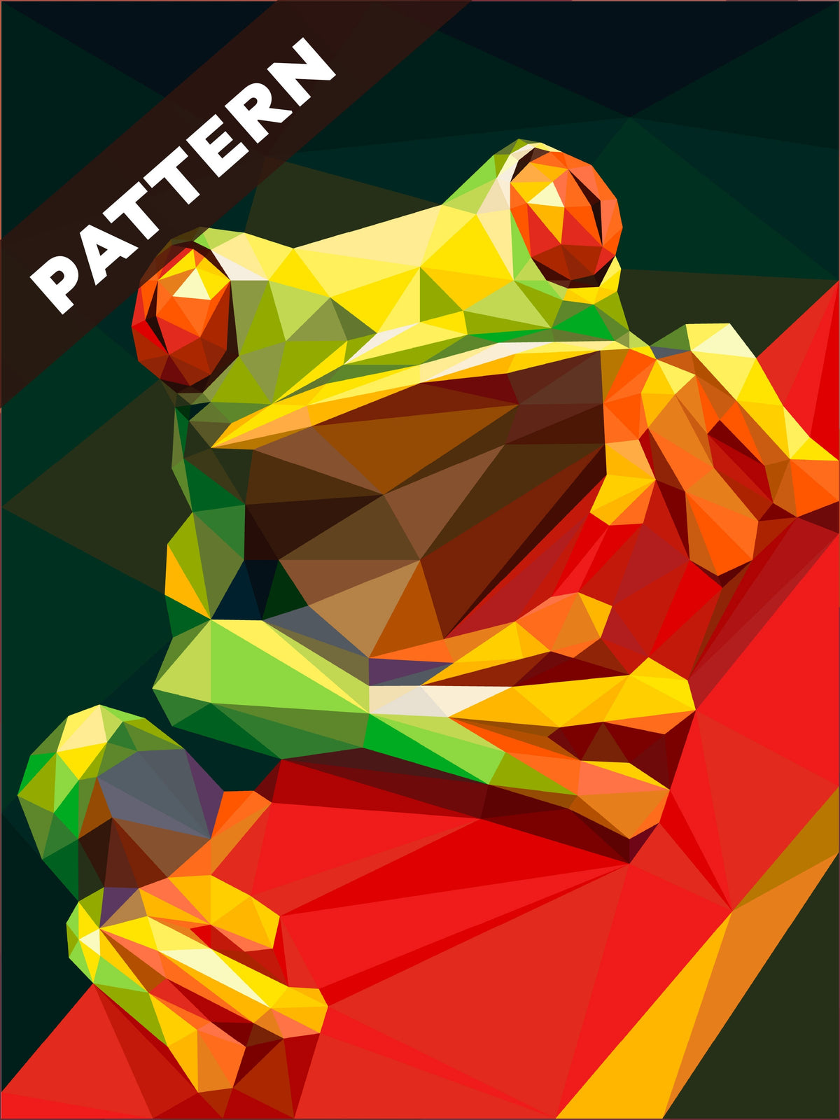 Tree Frog Pattern