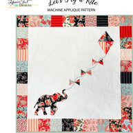 Let's Fly a Kite Applique Embroidery Pattern