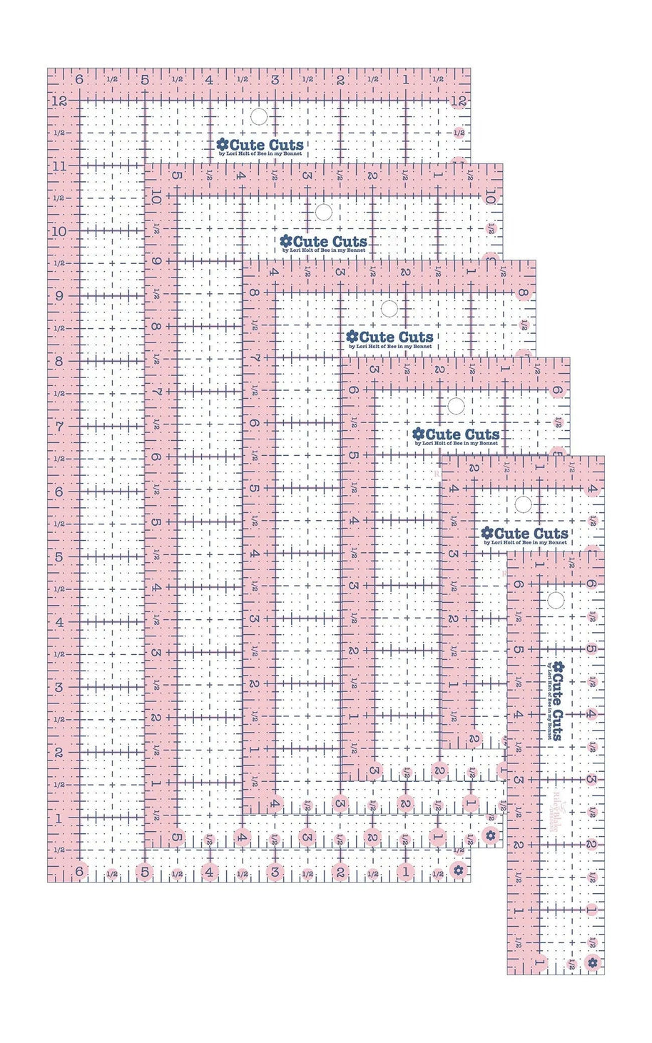 Lori Holt Rectangular Ruler Pack
