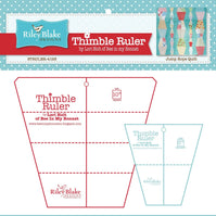 Lori Holt Thimble Rulers With 10in  and 5in  Sizes