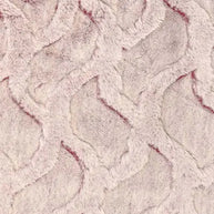 Luxe Cuddle Bunny Bailey Vintage Rose Fabric per yard