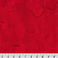 Luxe Cuddle Hide Red Fabric per yard
