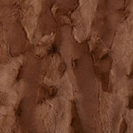 Luxe Cuddle Hide Woodland Fabric per yard