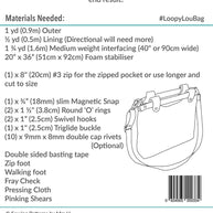 The Loopy Lou Bag Sewing Pattern