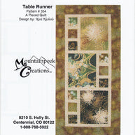 Divided By 3 Table Runner