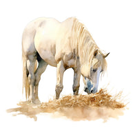 Majestic Horse Fabric Panel 12