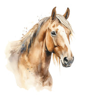 Majestic Horse Fabric Panel 5