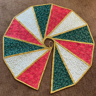 Modern Two Sided Tree Skirt Downloadable Pattern
