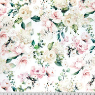 Multi Something Pink Digital Cuddle Fabric per yard