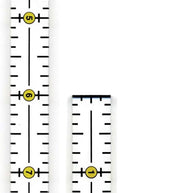 Omnigrid Marking Trio Ruler Set