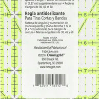 Omnigrid Omnigrip 3-1/2in x 12-1/2in Ruler