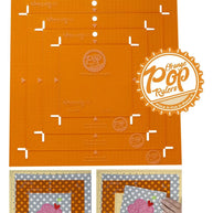 Orange Pop Rulers Square Set