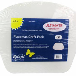 Placemat Foam Craft Pack 14-1/4in x 18-1/2in Circular Table