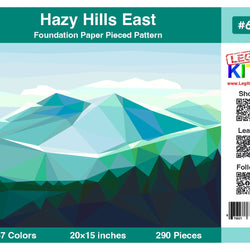 Hazy Hills East Pattern (CONFETTI)
