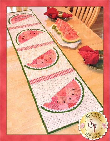 Patchwork Watermelon Table Runner