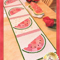 Patchwork Watermelon Table Runner