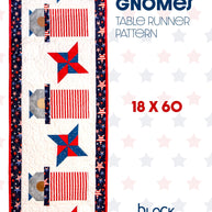 Patriotic gnome table runner pattern