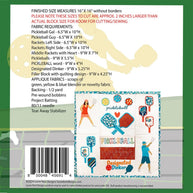 Pickleball Fun Embroidery Pattern