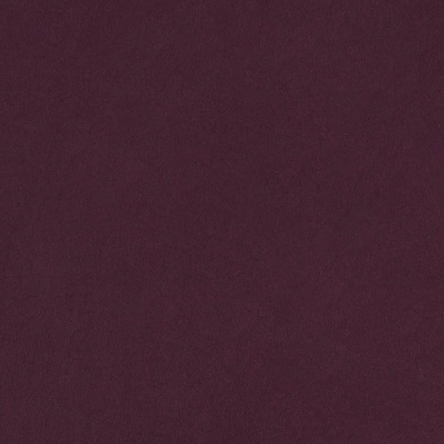 Plumwine Cuddle 3 Extra Wide Solid Minky Fabric Per Yard