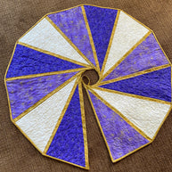 Modern Two Sided Tree Skirt Quilt Pattern