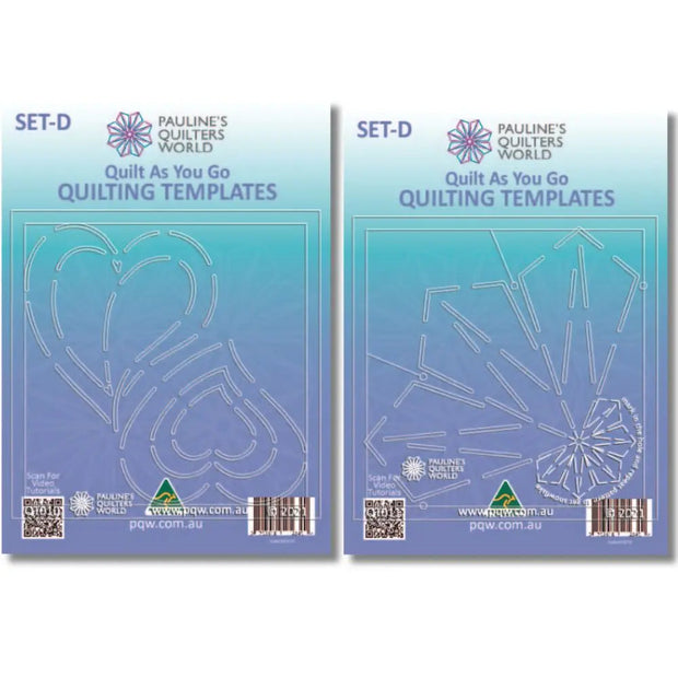 QAYG Quilting Templates Set D