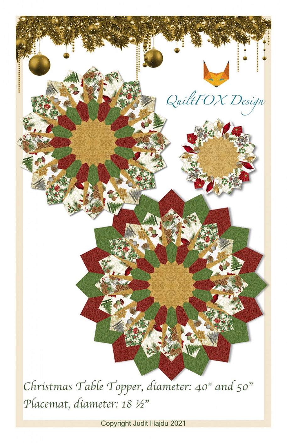 Christmas Table Topper and Placemats