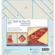 Quilt As You Go Table Runner - Morning Blend