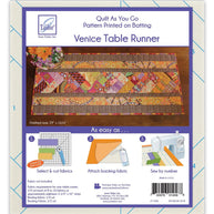 Quilt As You Go Table Runner Venice Pattern
