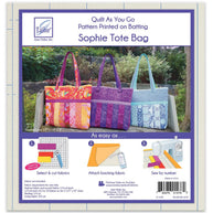 Quilt As You Go Tote Sophie Design