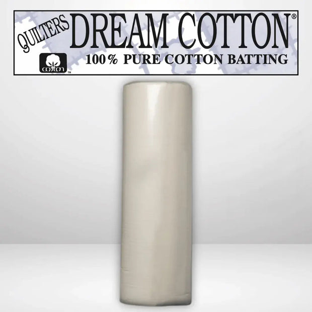Quilters Dream Deluxe Natural Cotton Batting King Roll - 120" x 25 yards -- AVAILABLE FOR PRE-ORDER - ROUGHLY 8 WEEKS