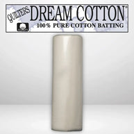 Quilters Dream Deluxe Natural Cotton Batting Throw Roll - 60