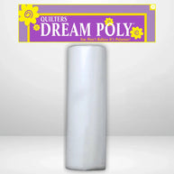 Quilters Dream Deluxe White Poly Batting Queen Roll - 93