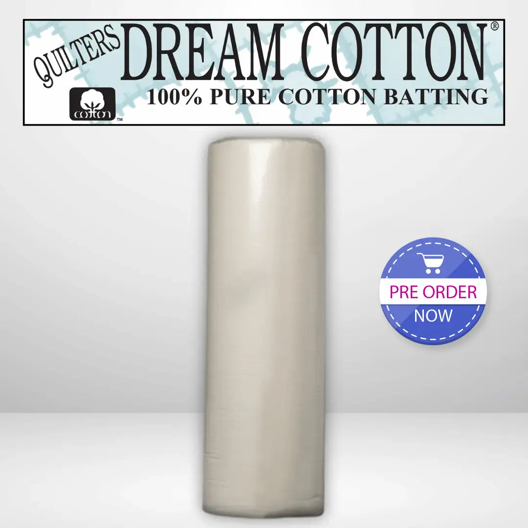 Quilters Dream Request Natural Cotton Batting Throw Roll - 60
