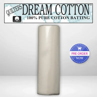Quilters Dream Request Natural Cotton Batting Throw Roll - 60