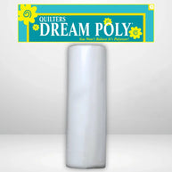 Quilters Dream Request White Poly Batting Throw Roll - 60