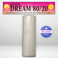 Quilters Dream Select Natural 80/20 Batting Queen Roll - 93