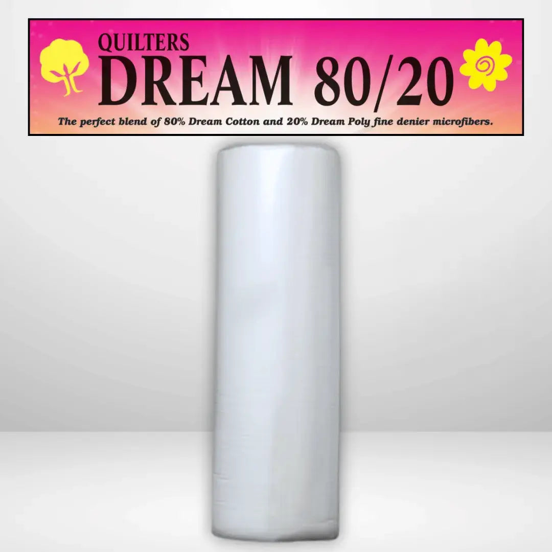 Quilters Dream Select White 80/20 Batting Throw Roll - 60