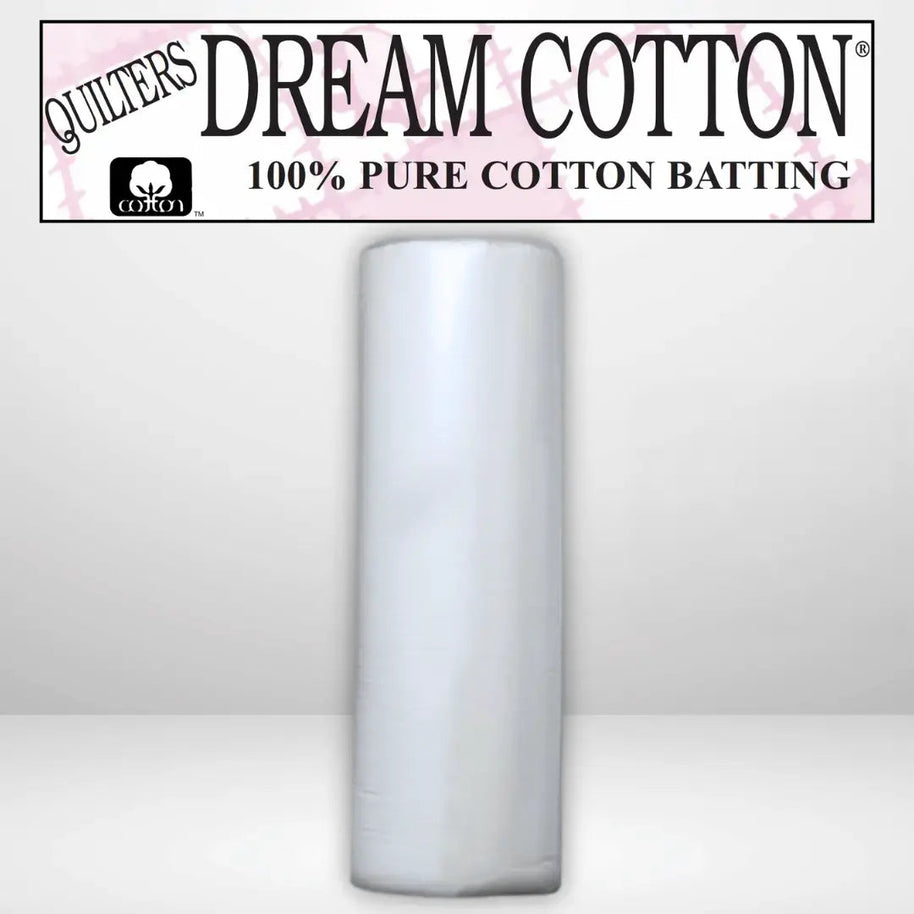 Quilters Dream Select White Cotton Batting Queen Roll - 93" x 30 yards -- AVAILABLE FOR PRE-ORDER - ROUGHLY 8 WEEKS