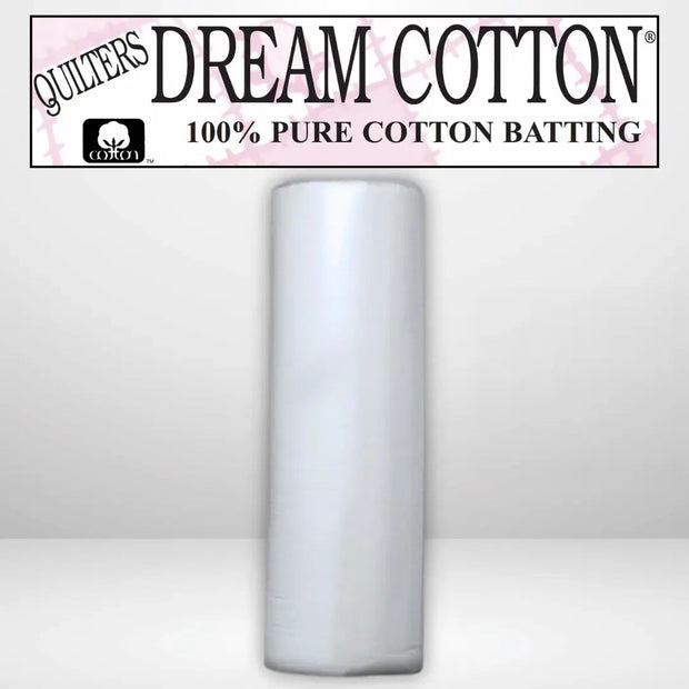 Quilters Dream Select White Cotton Batting Queen Roll - 93" x 30 yards -- AVAILABLE FOR PRE-ORDER - ROUGHLY 8 WEEKS