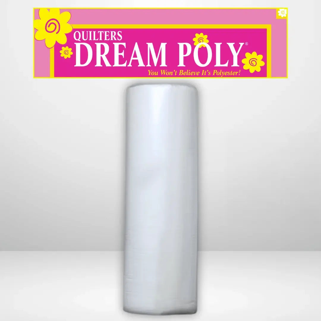 Quilters Dream Select White Poly Batting King Roll - 120